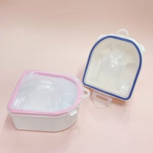 Bát ngâm tay làm nail loại 2 lớp tiện lợi