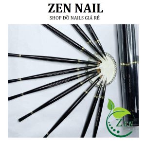 Bộ Cọ Vẽ Nail 10 Cây LAWEI Nhật Bản