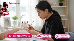 Bộ Cọ Vẽ Nét 3 Cây Cọ Râu Nails — Bộ Cọ Vẽ Nét 3 Cây Cọ Râu Nails | Nail Giá Rẻ