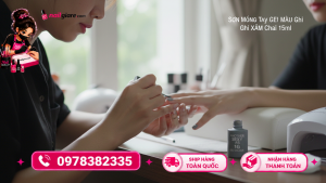 Sơn Móng Tay Gel Màu Ghi Xám Chai 15ml — Sơn Móng Tay Gel Màu Ghi Xám | Nail Giá Rẻ