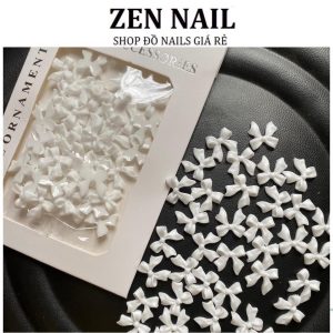 Charm nơ nail thiết kế đa dạng mẫu
