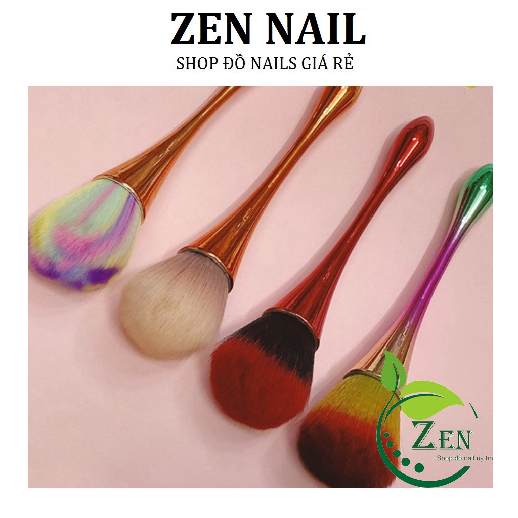 Chổi phủi bụi nail cán dài đẹp