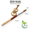 Cọ Đắp Bột Lông Chồn Kolinsky USA Size 12-18