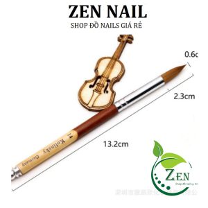 Cọ Đắp Bột Lông Chồn Kolinsky USA Size 12-18