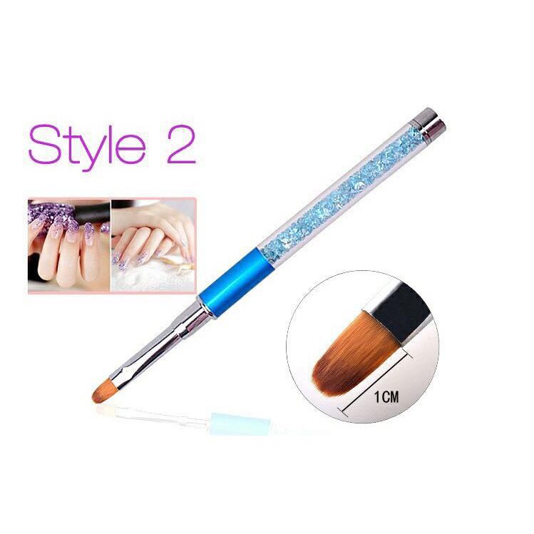 Bề mặt đầu cọ đắp gel