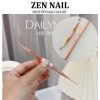 Cọ nét 2 đầu siêu dài cán hồng chính hãng