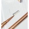 Cọ nét 2 đầu siêu dài cán hồng sau khi sử dụng
