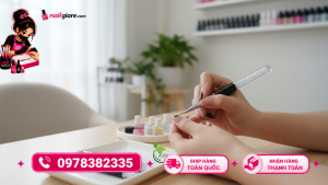Cọ Vẽ Móng Nét Siêu Thẳng Size 6, 9, 11mm — Cọ vẽ móng nét siêu thẳng | Nail Giá Rẻ