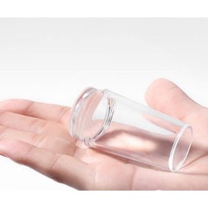 Sử dụng con dấu in móng tay đầu silicon họa tiết nail