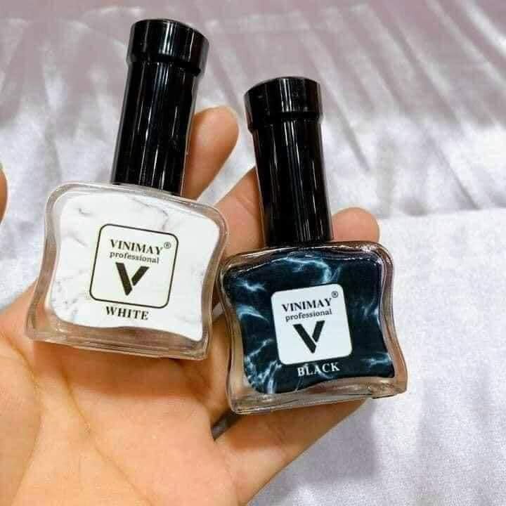 Cách sử dụng cồn loang Vinimay trang trí nghệ thuật nail