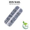 Đá nail chân keo YHB 1440 viên đa kích thước và màu sắc