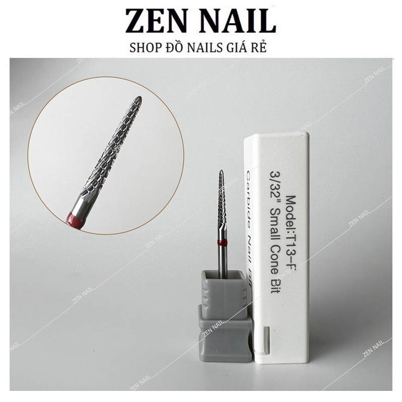 Đầu mài khóe da titan mài da mỹ dũa tròn culticle chính hãng