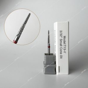 Hình ảnh sử dụng đầu mài khóe da titan