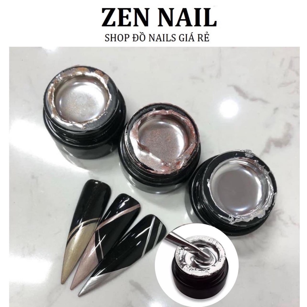 Gel vẽ Metan bóng kính kim loại