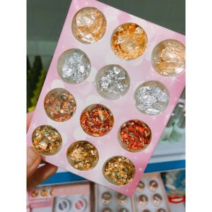 Hướng dẫn sử dụng giấy nhún vàng bạc nail