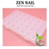 Hộp nhựa đựng đá charm phụ kiện nail 28 ô