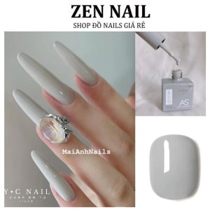 Sơn gel móng tay màu xám khói , chai 15 ml