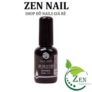 Top hoa hồng , sơn top bóng gel chai 15 ml