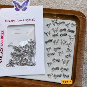 charm nơ mix bướm