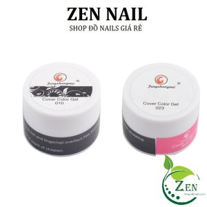 Gel vẽ đen, trắng Fengshangmei chính hãng - gel vẽ nổi chất đậm đặc chuyên dụng cho dân làm móng (lẻ hũ)