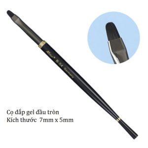 04- đắp gel đầu tròn