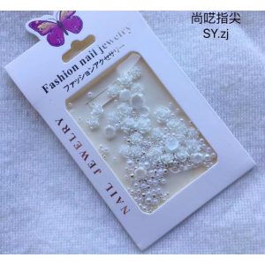 Túi Charm hoa trắng