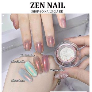 Tráng gương cực quang , hũ tráng gương nail