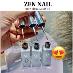 Sơn gel vẽ nét metan, Gel cọ nét metan vẽ móng