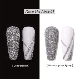 gel cọ nét flash bạc