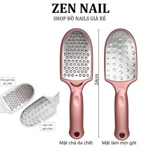 Cây chà gót 2 mặt, cây chà inox 2 in 1