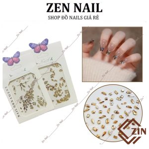 Đá nail, Đá chân bằng size mini,100 viên