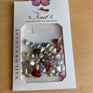 Đá khối nhọn mix màu