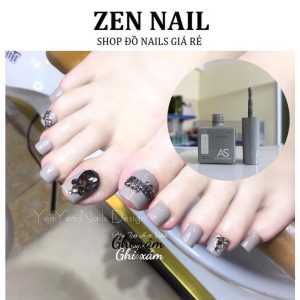 Sơn móng tay gel màu ghi xám , chai 15 ml