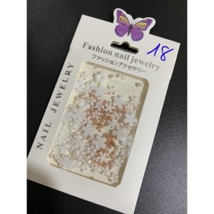 Túi charm hoa bi 18