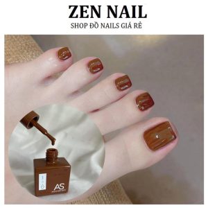 Sơn gel màu nâu coffe sữa chai 15 ml