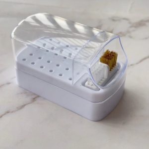 Hộp đựng đầu mài 2 in 1 . hộp vệ sinh đầu mài