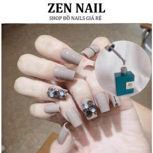 Sơn móng tay gel màu ghi tây , chai 15 ml