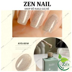 Sơn gel móng tay màu Nhũ AB , gel Hàn Quốc ánh nhũ chai 15ml