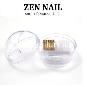 Hộp vệ sinh Làm Sạch Đầu Mài Móng