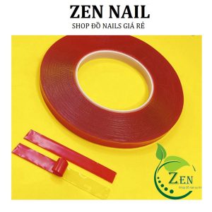 Băng dính tạo fan mi - Dán bảng mẫu nail (Cuộn to)