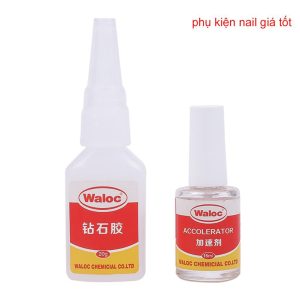 Hướng dẫn dùng keo Waloc gắn móng