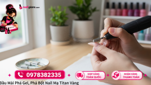 Đầu Mài Phá Gel, Phá Bột Nail Mạ Titan Vàng — Nước Phá Gel Vinimay 15ml | Nail Giá Rẻ