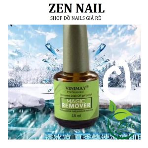 Hướng dẫn sử dụng nước phá gel Vinimay
