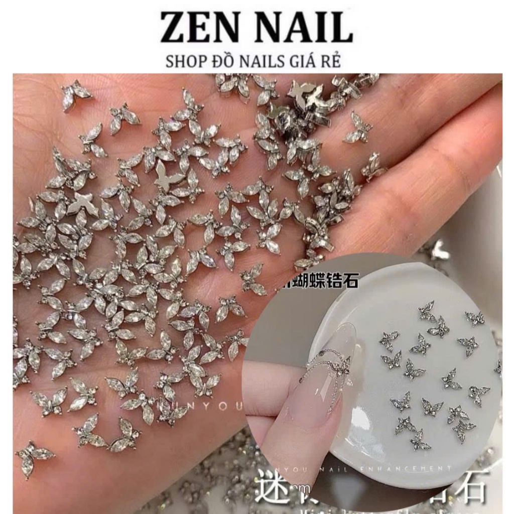1. Tổng Quan Về Charm Nơ Nail và Túi Charm Gắn Móng Tuyển Chọn - Charm Nơ Nail | Nail Giá Rẻ