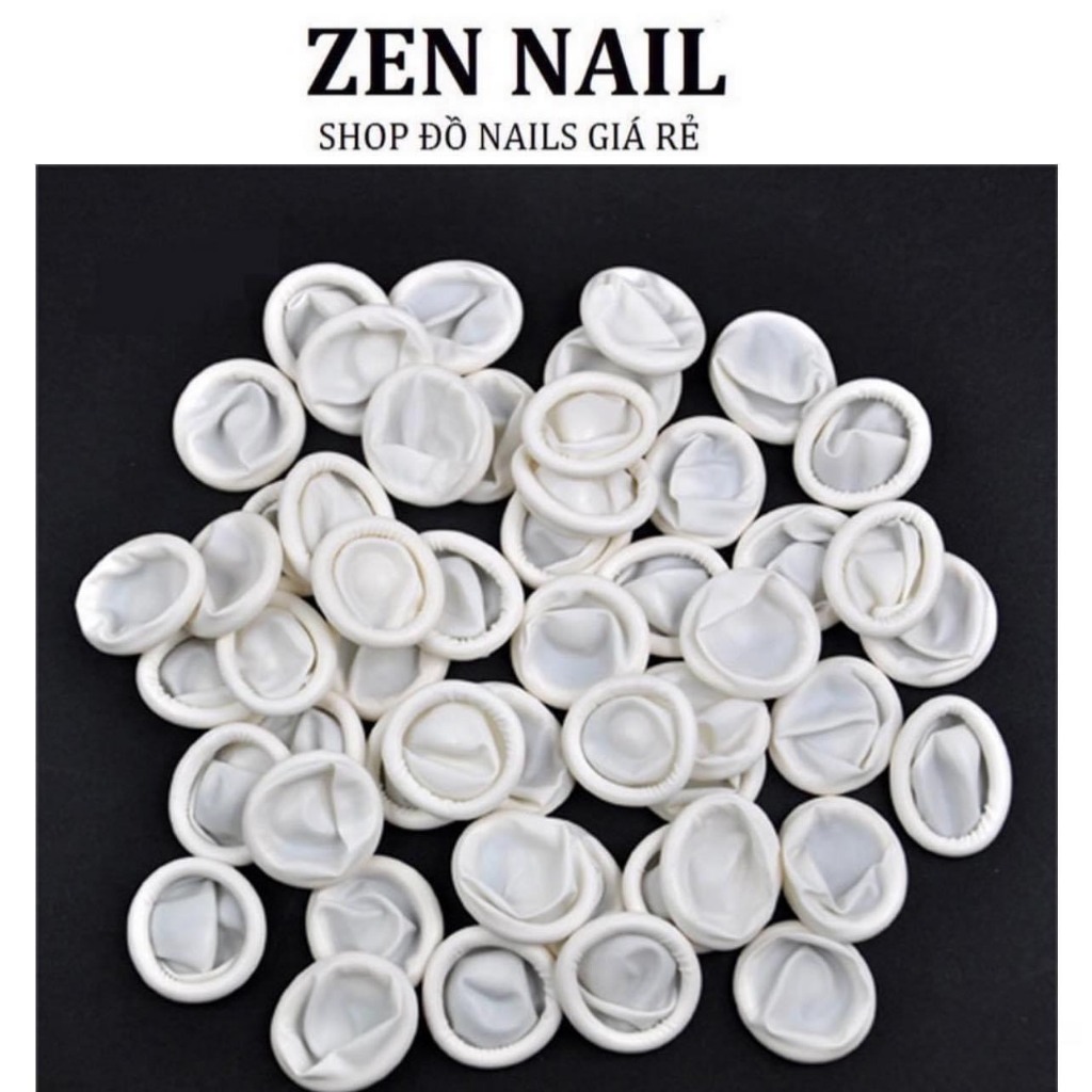 Set 270 bao ngón tay cao su làm nail