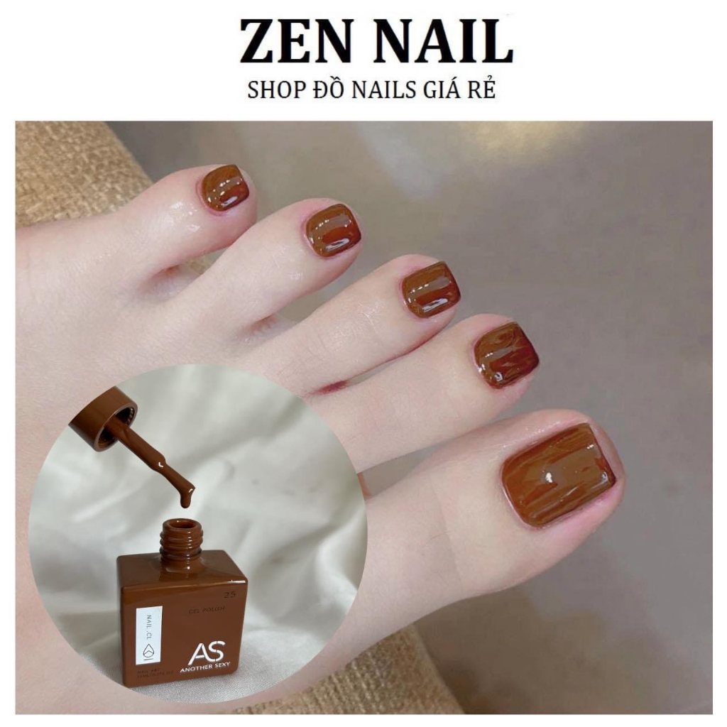 Sơn Gel màu Nâu Coffe Sữa 15ml