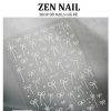 Sticker dán móng hình nơ đẹp