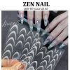 Sticker Ombre French dặm hiệu ứng ombre nail