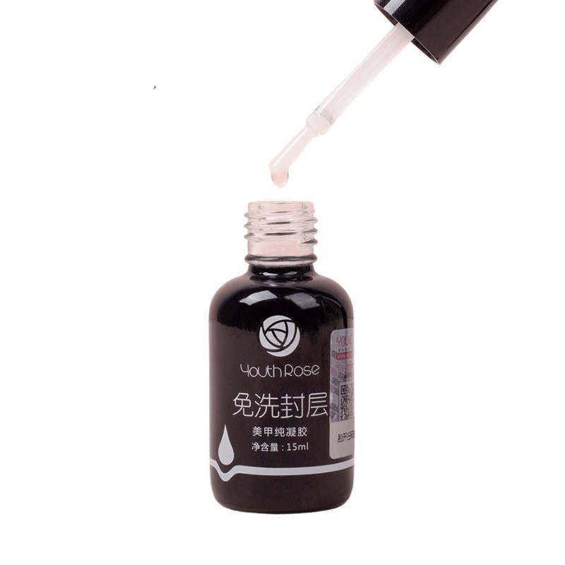 Hướng dẫn sử dụng Top Bóng Gel Hoa Hồng