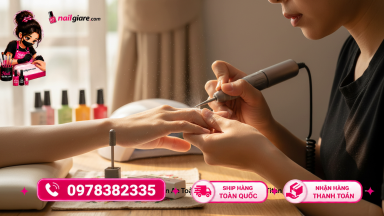 Đầu Mài Mịn An Toàn – Đầu Dũa Móng Tay Titan — Đầu Mài Móng Mỹ 5 in 1 | Nail Giá Rẻ